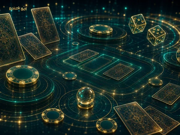 Tampilan akses taruhan olahraga melalui perangkat digital